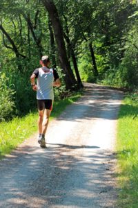man jogging